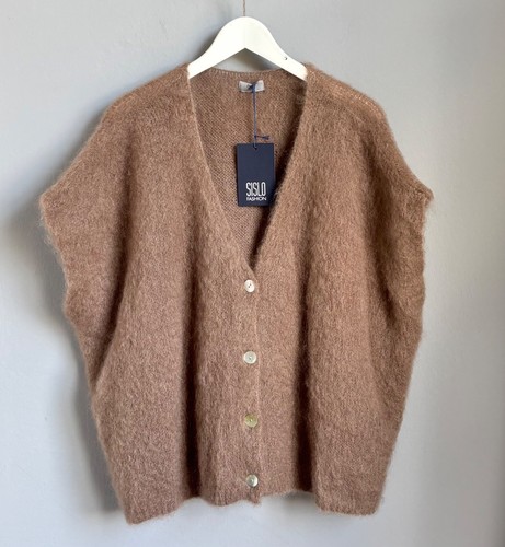 Strickweste weste braun - strickweste,