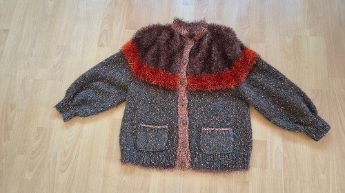 Kuscheljacke warm strickjacke - warm,
