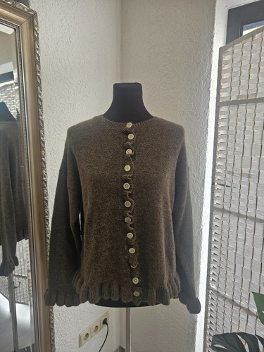 Strickweste cardigan mit - strickweste,
