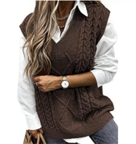 Damen gestrickt tanktop - gestrickt,