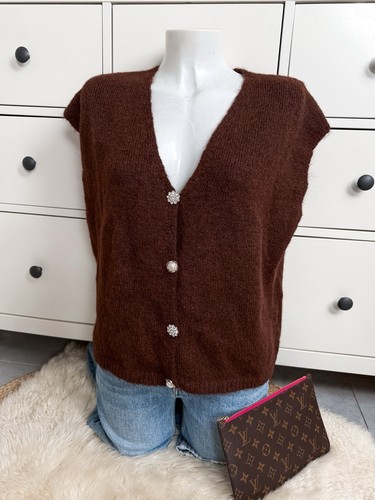 Cardigan weste pullunder - weste,