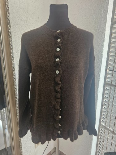 Strickweste cardigan mit - strickweste,