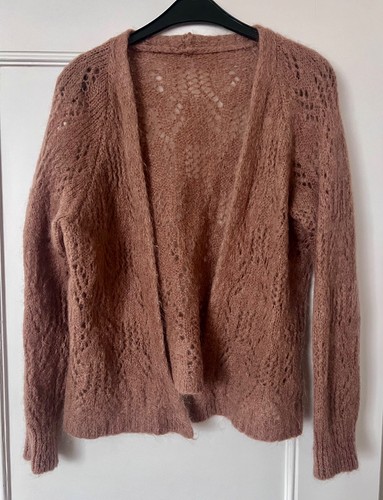 Strickjacke weste braun - strickjacke,,