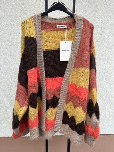 Weiche strickjacke strickweste - weiche,
