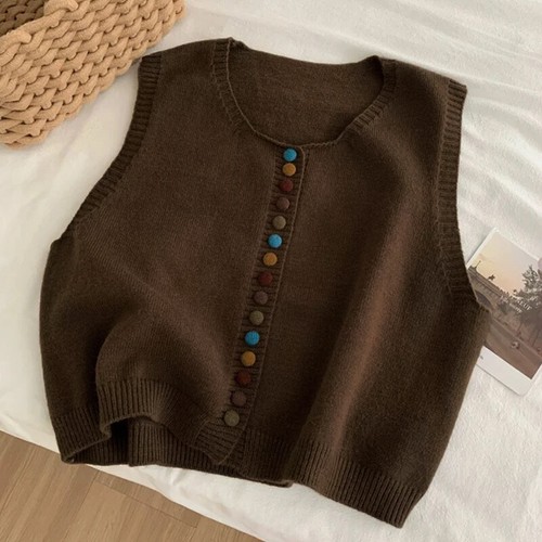 Damen ärmellos strickjacke - damen,